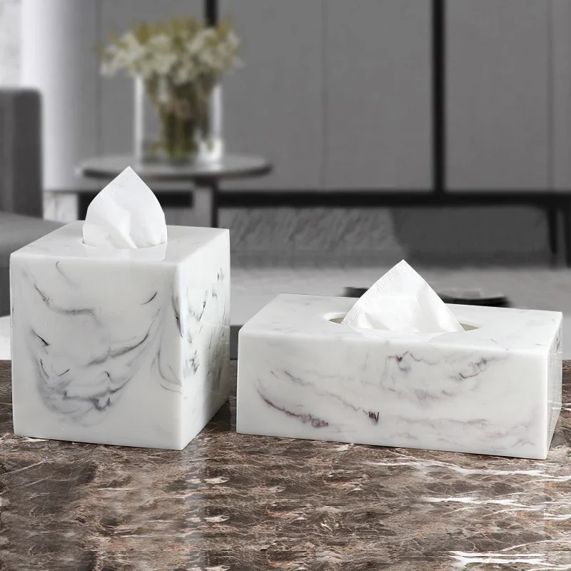 Pattern Tissue Paper - Ink Pattern Black White Tissue Box