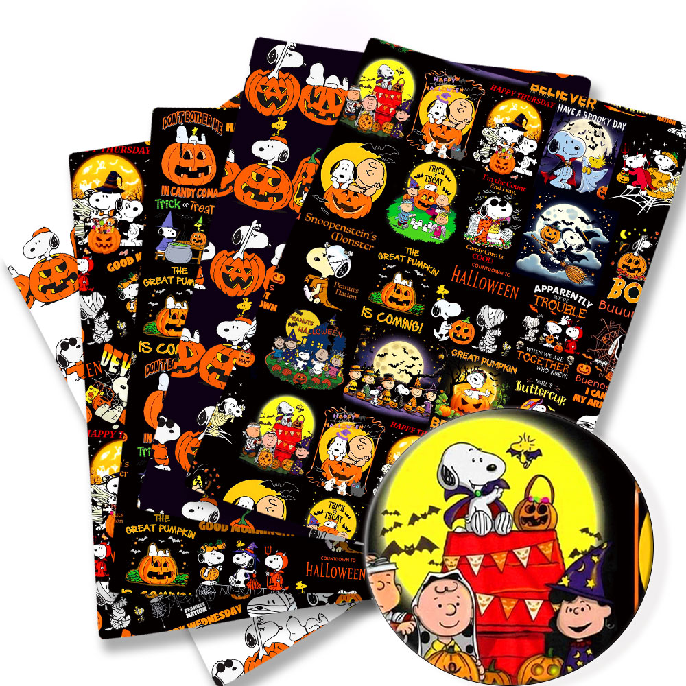 Sewing Textiles - TAKARA TOMY Snoopy fabric140x50CM Cartoon Polyester