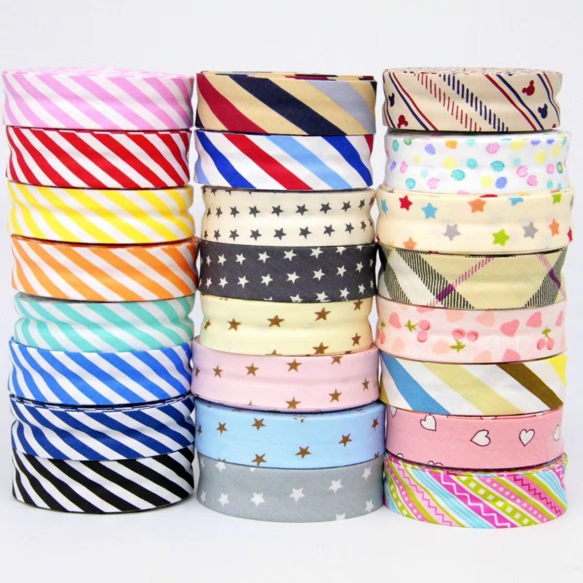 25mm Cotton Single Folded Bias - Binding Tape Bias ulasan dan harga