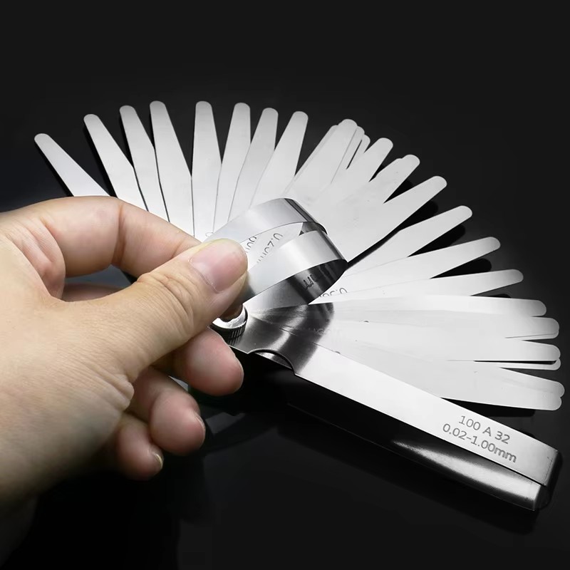 1Pcs10-32 Blades Feeler Gauge  - Seam Gauge Metal ulasan dan harga