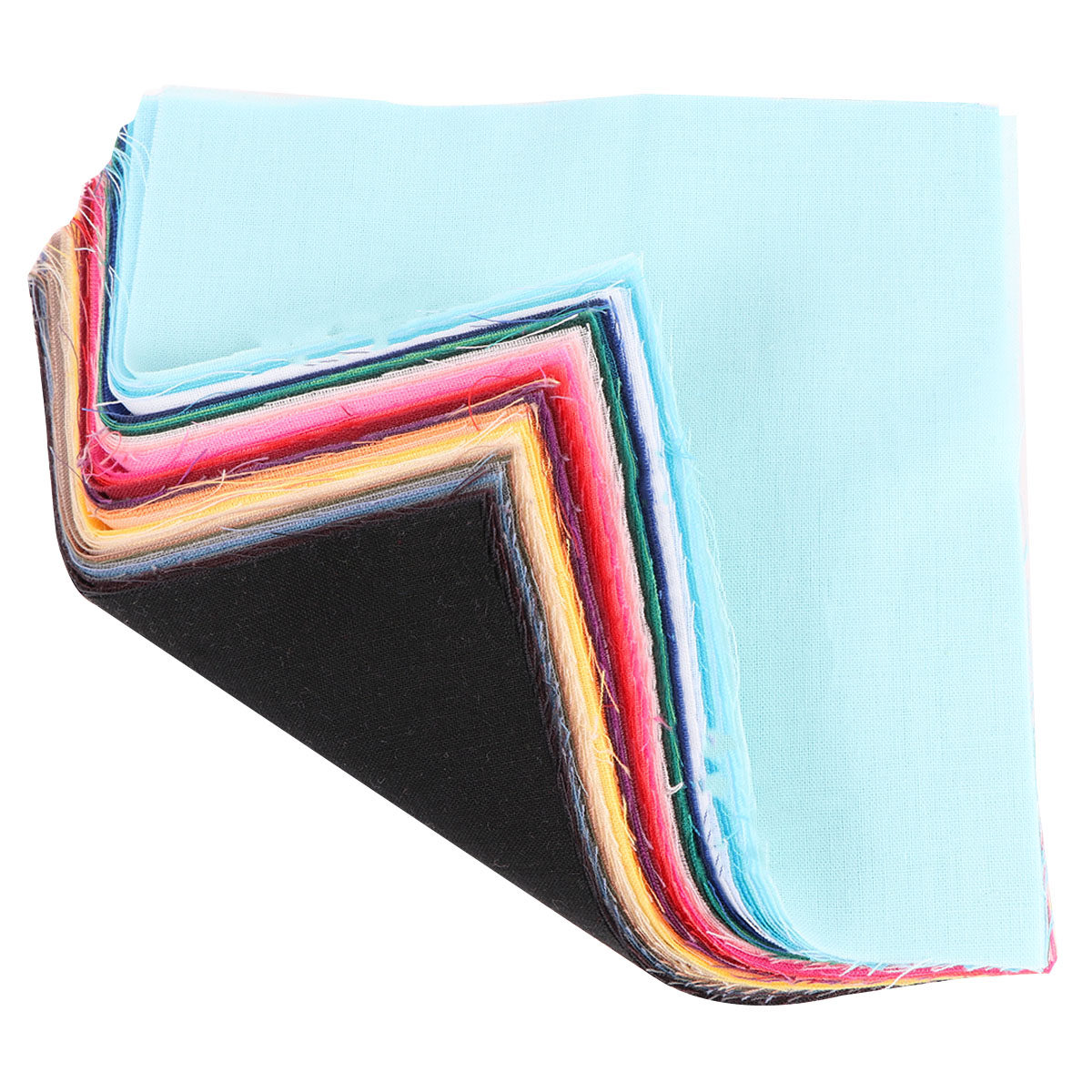 50Pcs Cross-Stitch Cotton Clot - Sewing Embroidery Fabric ulasan dan harga