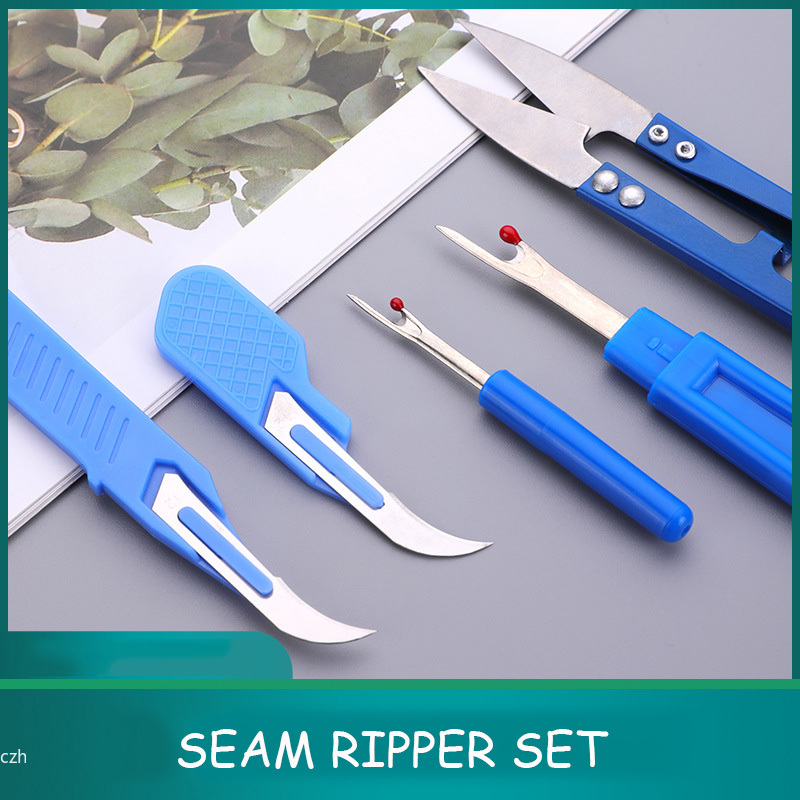 5Pcs Blue Sewing Ripper Kit wi - Sewing Kit ulasan dan harga