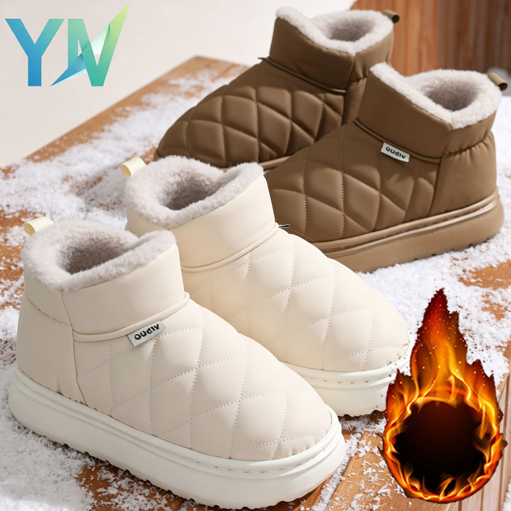 Winter Fleece Lined Slippers A - Sewing House ulasan dan harga