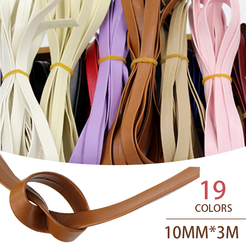 3Meters Faux Leather PU Bias B - Binding Tape Bias ulasan dan harga
