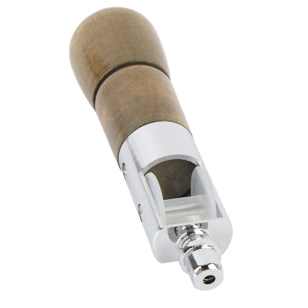 Ergonomic Wooden Handle Leathe - Leather Needle Heavy ulasan dan harga