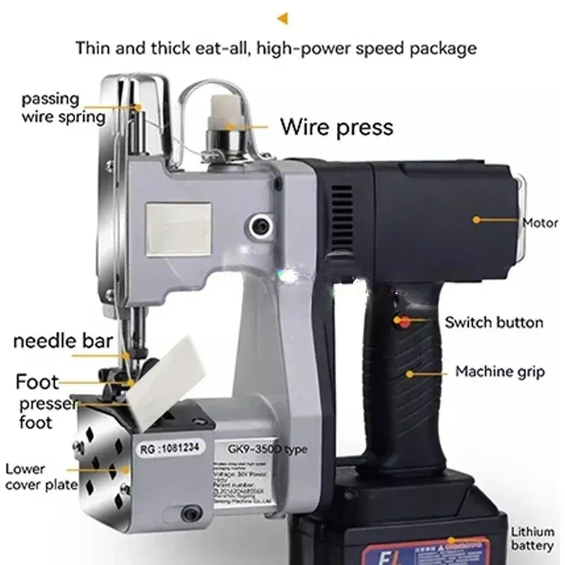 Wireless Charging Sewing Machi - Sewing In Textile Industry ulasan dan harga