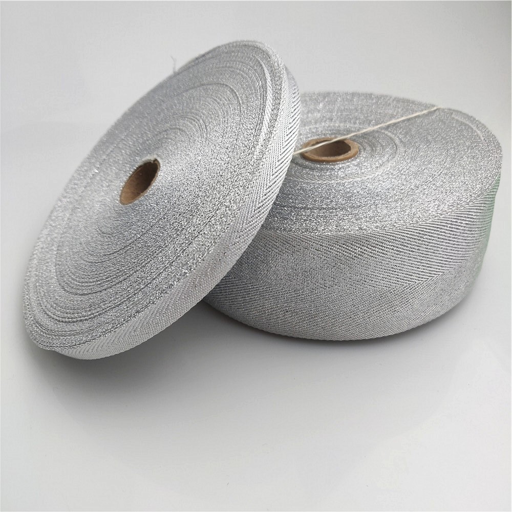 10-50mm Width Silver Twill Pol - Binding Tape Bias ulasan dan harga