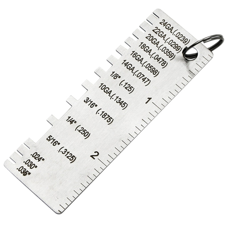 Stainless Steel Thickness Gaug - Seam Gauge Metal ulasan dan harga
