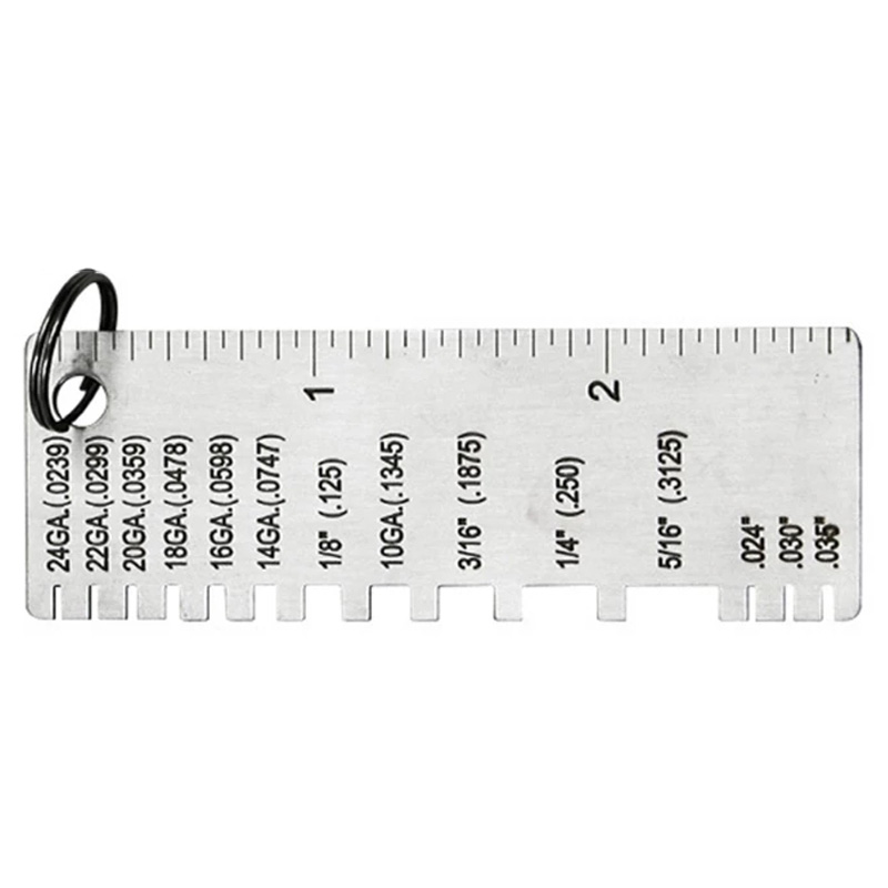 Stainless Steel Thickness Gaug - Seam Gauge Metal ulasan dan harga