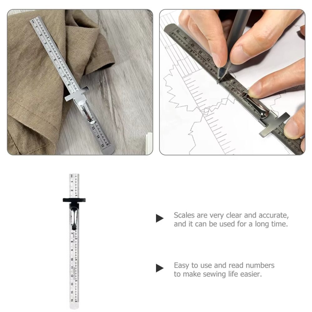 Detachable Clip Stainless Stee - Seam Gauge Metal ulasan dan harga