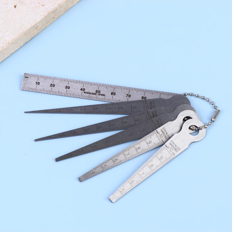 6Pcs Feeler Measuring Tool Tap - Seam Gauge Metal ulasan dan harga