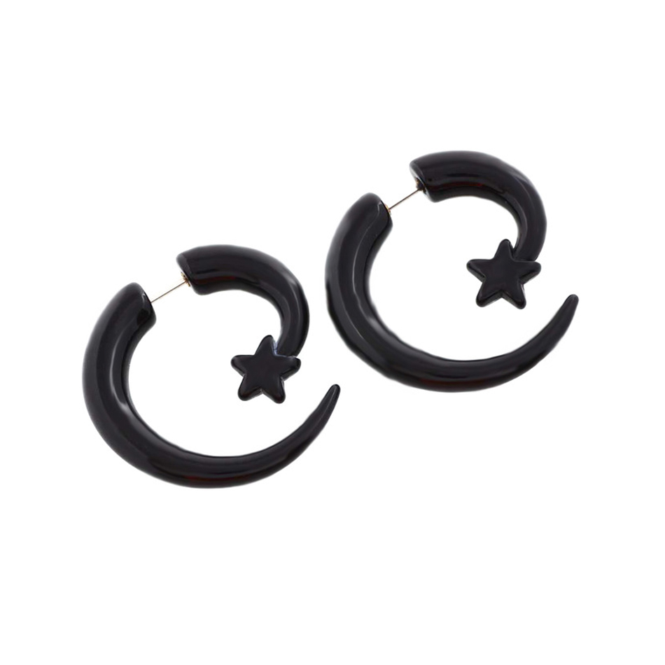 Alisouy Pair Black Acrylic Fak - Seam Gauge Metal ulasan dan harga