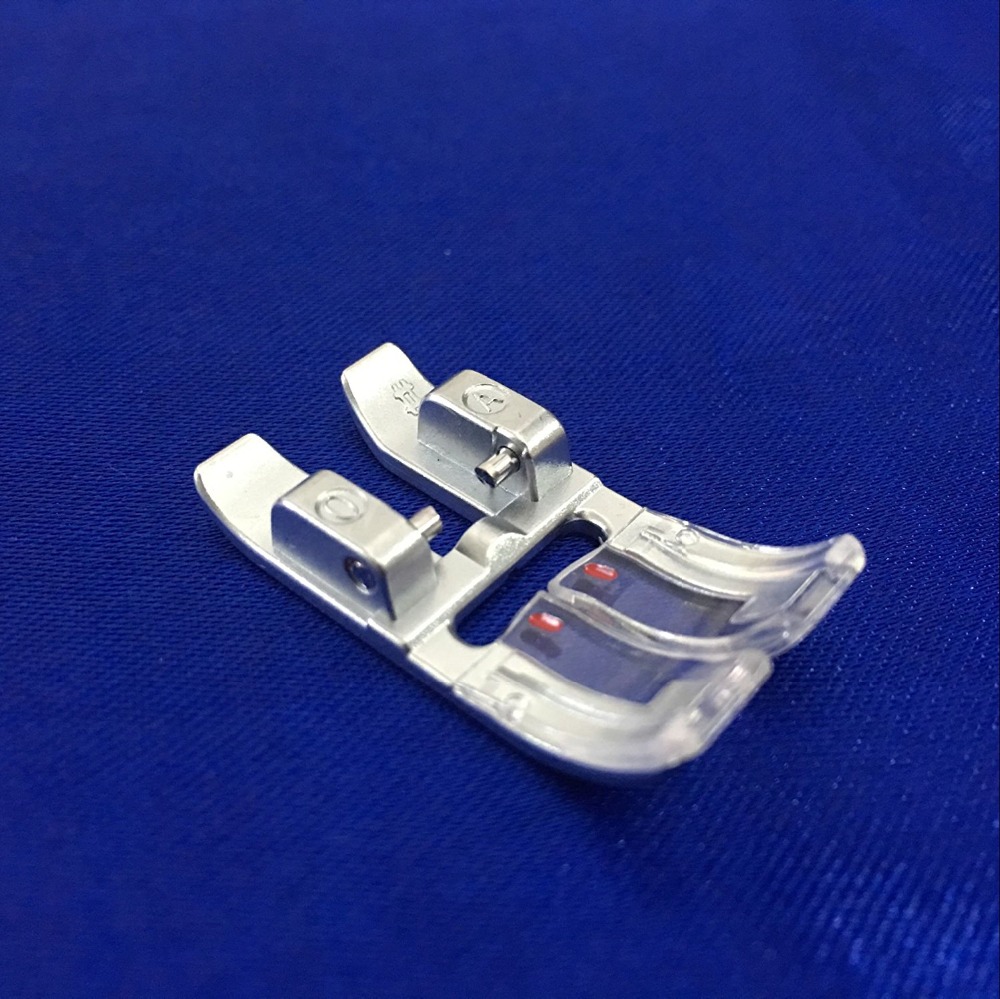 1Pc 9mm Zig Zag Presser Foot # - Seam Gauge Metal ulasan dan harga