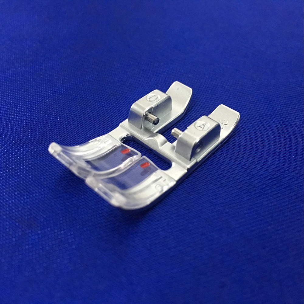 1Pc 9mm Zig Zag Presser Foot # - Seam Gauge Metal ulasan dan harga