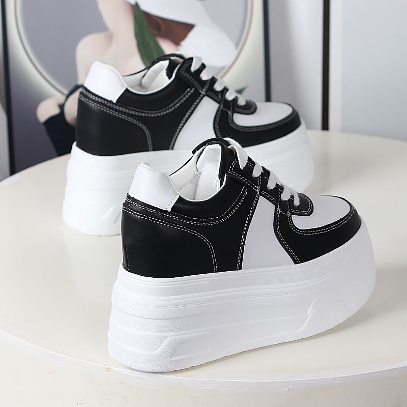 High Platform Shoes Women New  - Sewing New ulasan dan harga