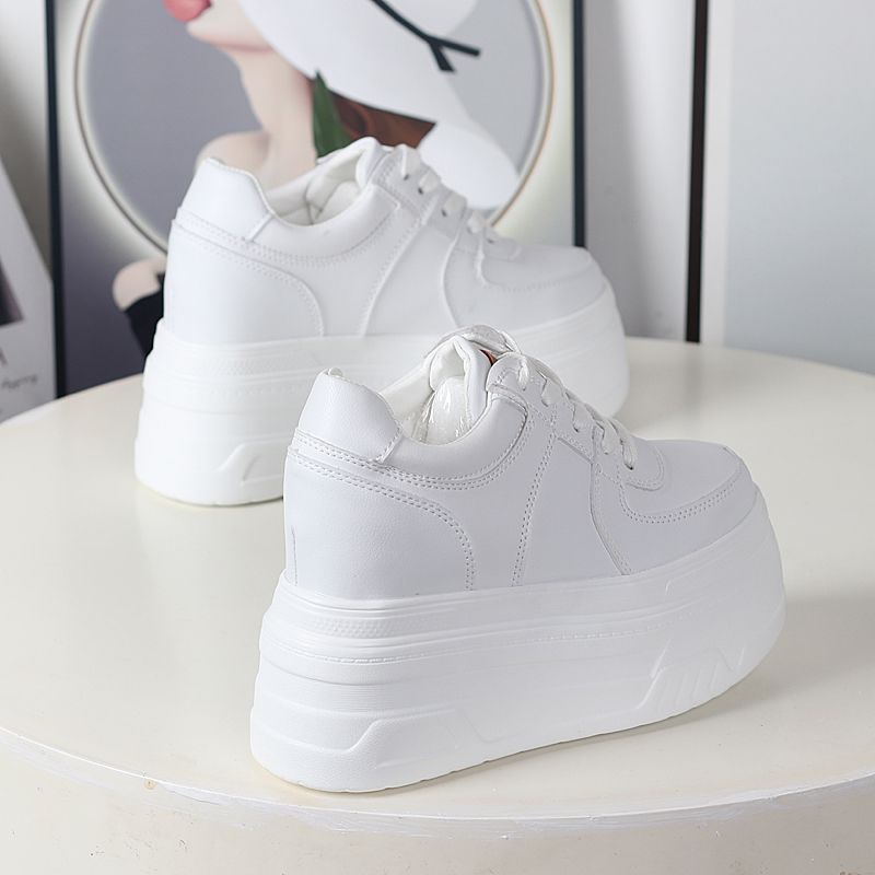 High Platform Shoes Women New  - Sewing New ulasan dan harga