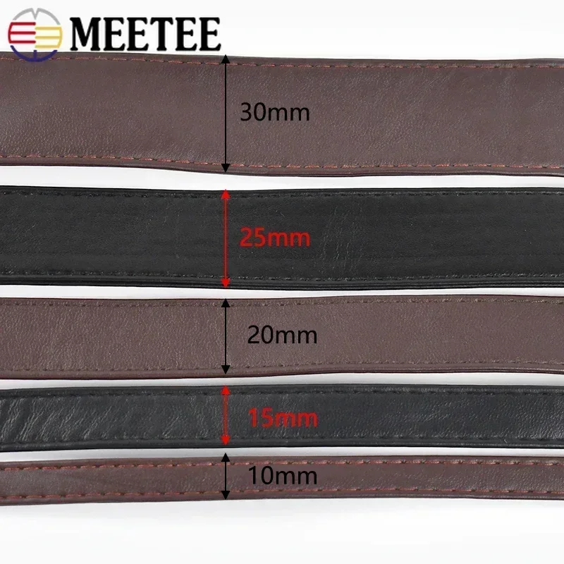 5Meters 10-30mm PU Leather Web - Binding Tape Bias ulasan dan harga