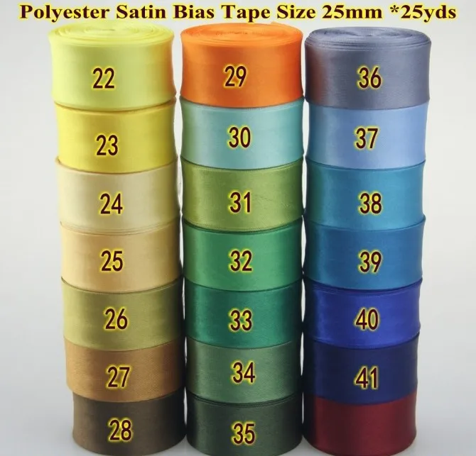 Polyester Satin Bias Tape Flan - Binding Tape Bias ulasan dan harga