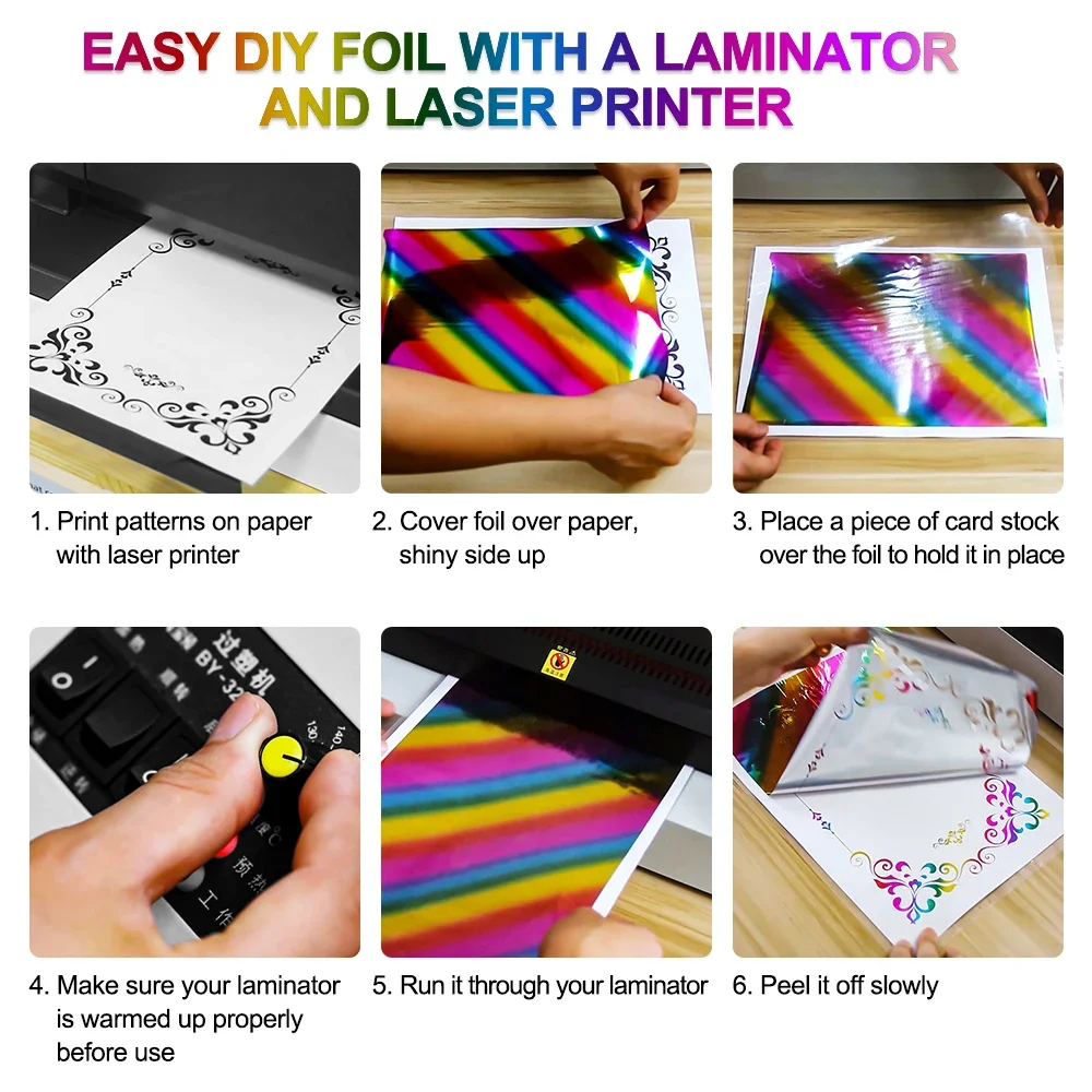 100pcs/pack Toner Reactive Foi - Pattern Tissue Paper ulasan dan harga