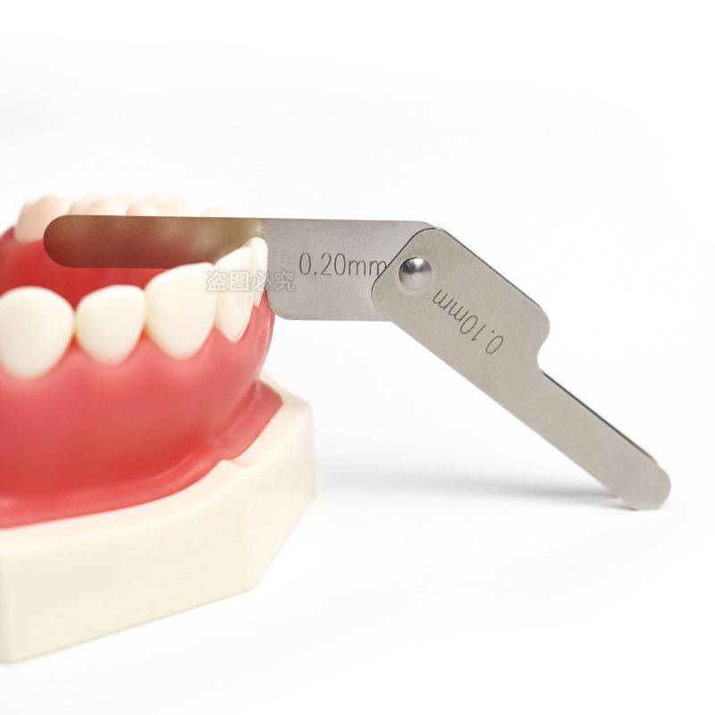 Dental Interproximal Measuring - Seam Gauge Metal ulasan dan harga