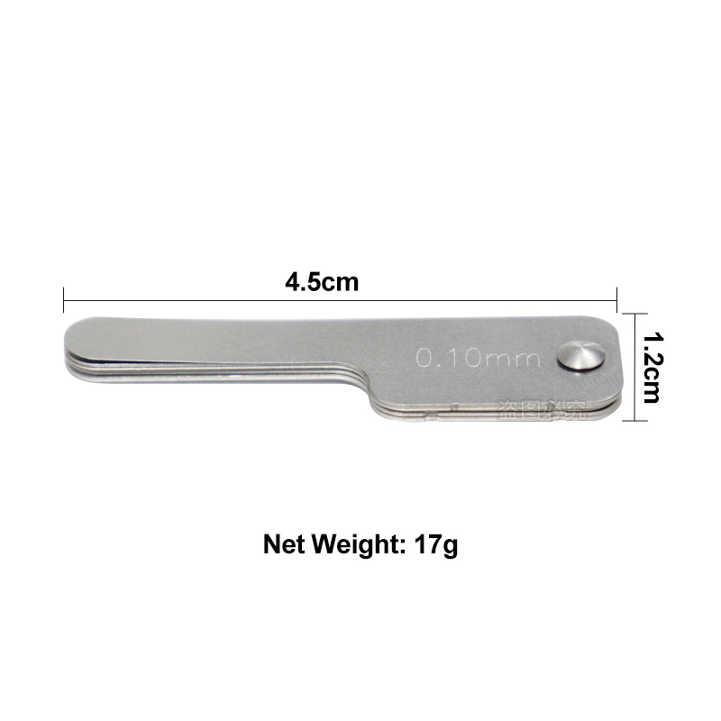Dental Interproximal Measuring - Seam Gauge Metal ulasan dan harga