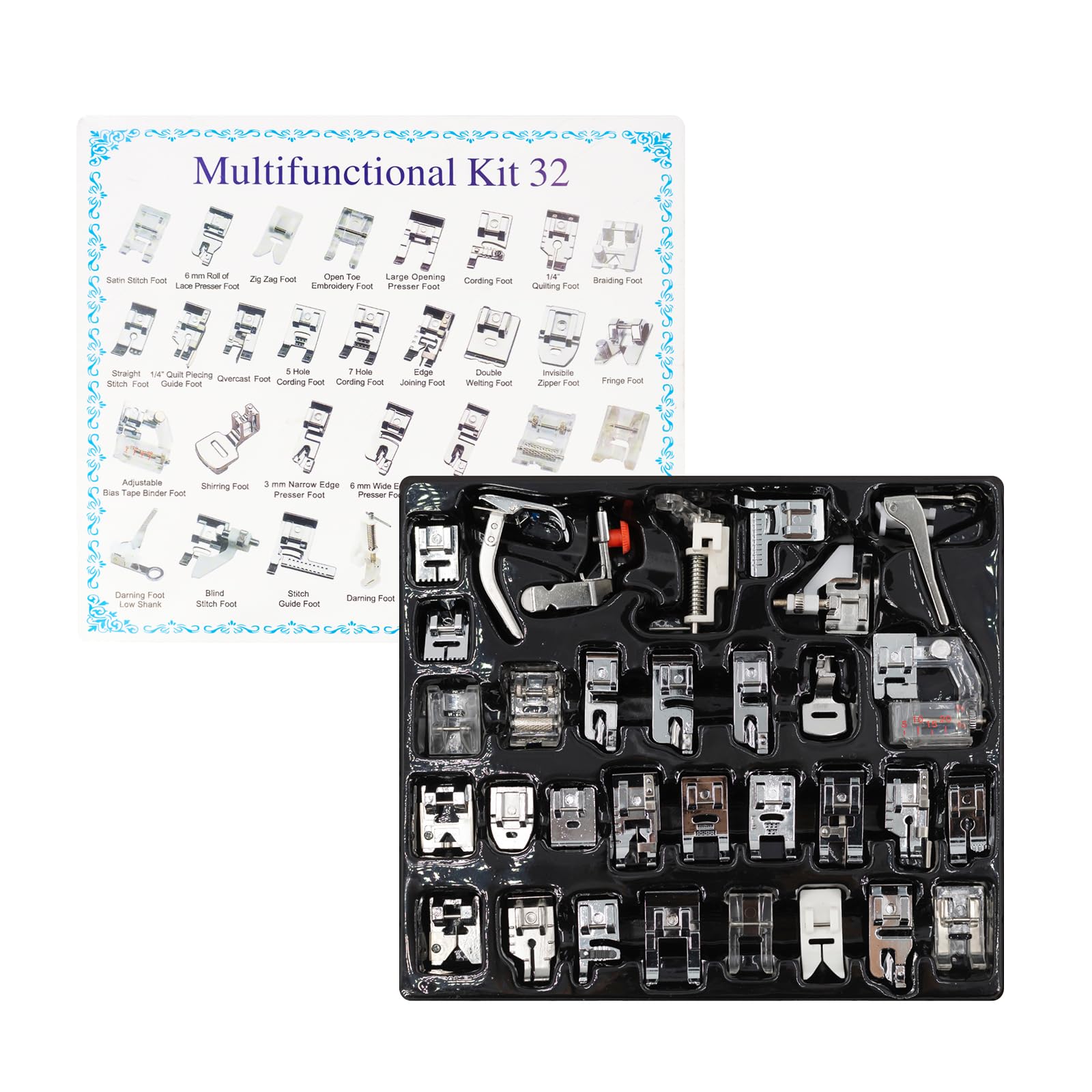 32 in 1 Multi-Function Sewing  - Sewing Kit ulasan dan harga