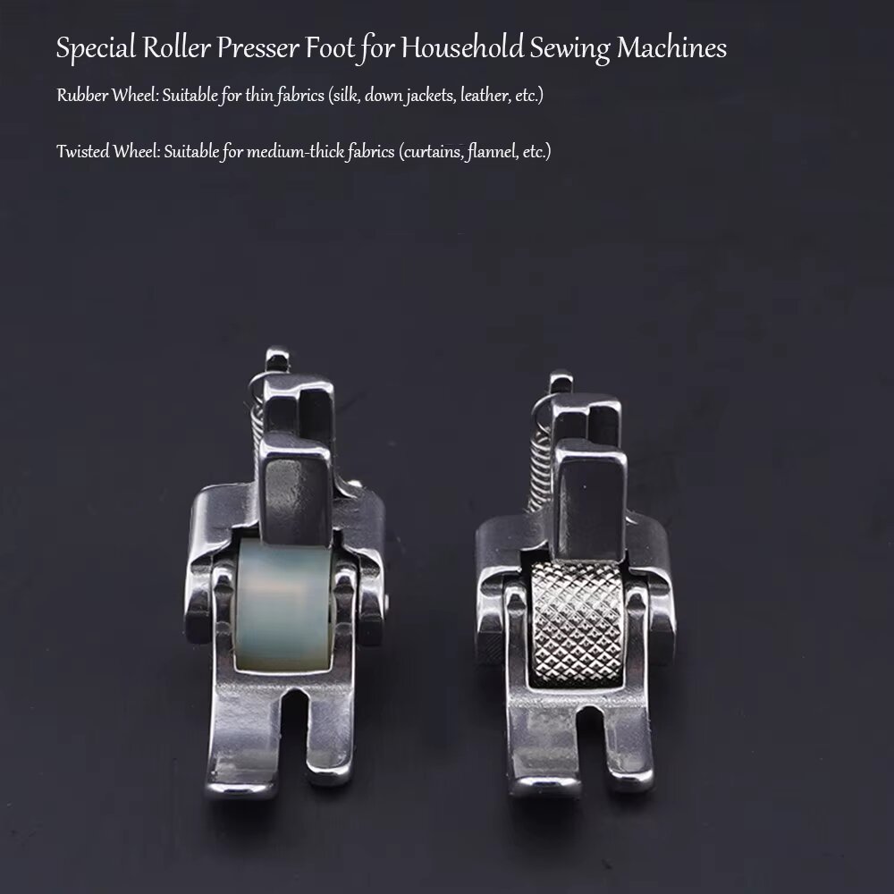 All Steel Roller Presser Foot  - Sewing Machine Fabric ulasan dan harga