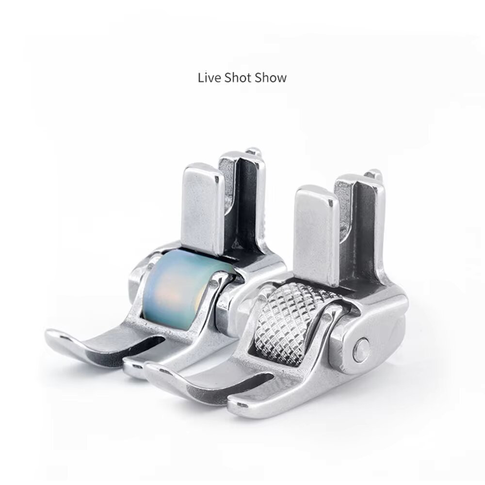 All Steel Roller Presser Foot  - Sewing Machine Fabric ulasan dan harga