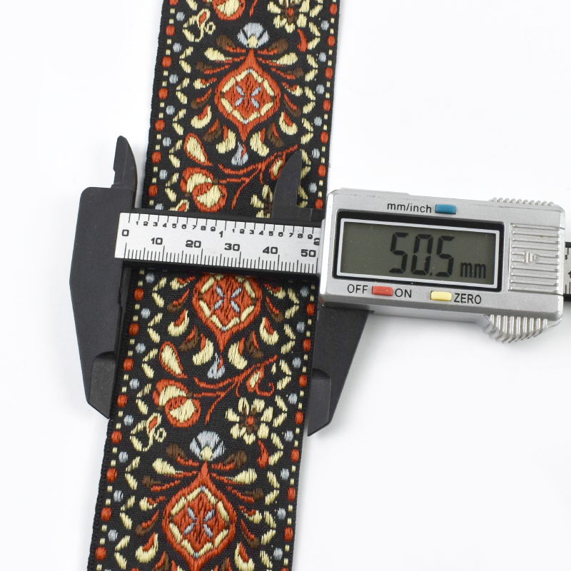 5/10Yards 5cm Jacquard Webbing - Binding Tape Bias ulasan dan harga