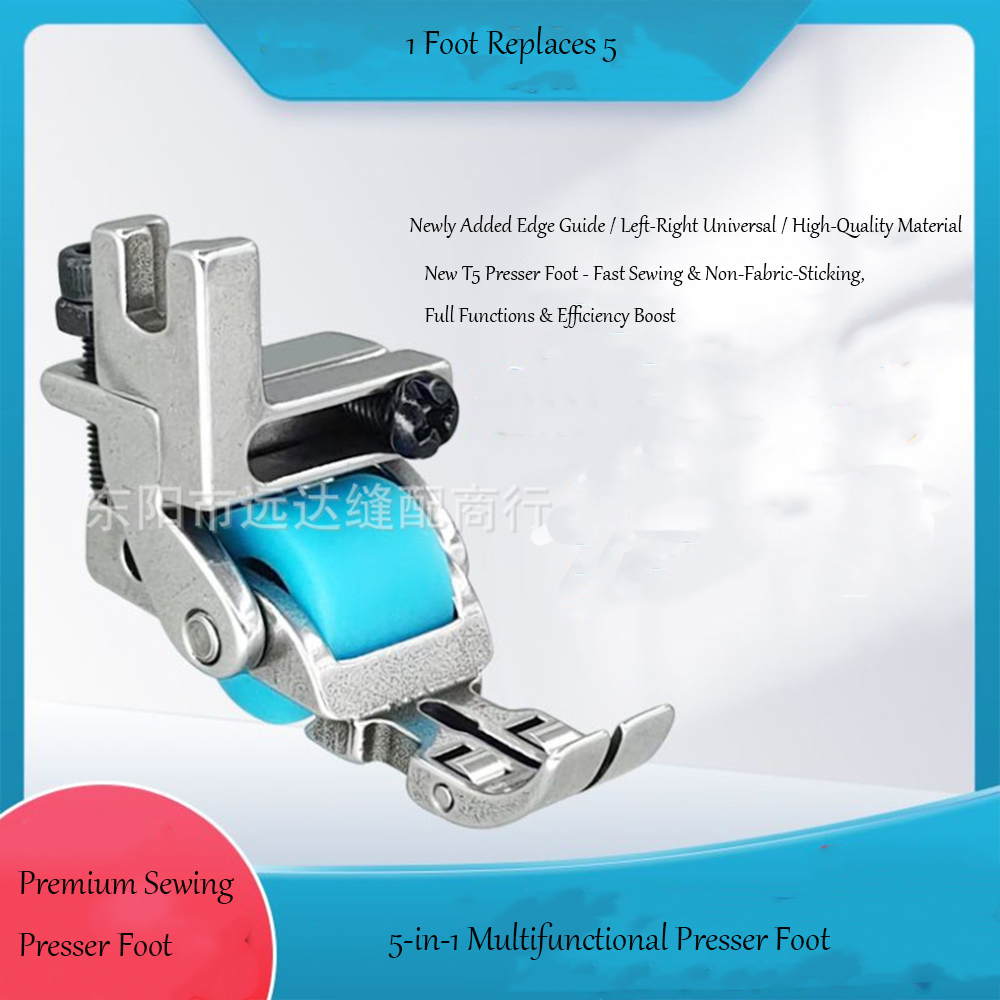 T5 3-Roller Left-Right Edge Gu - Sewing Machine Fabric ulasan dan harga