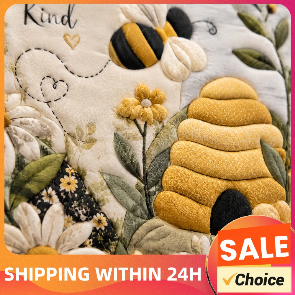 Bee Themed DIY Fabric Art Kit  - Sewing Kit ulasan dan harga