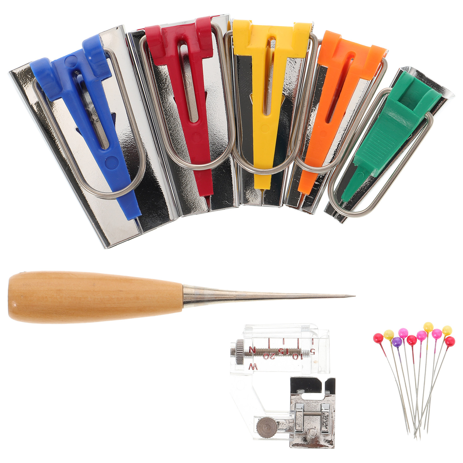1Set Bias Tape Maker Set Profe - Sewing Kit ulasan dan harga