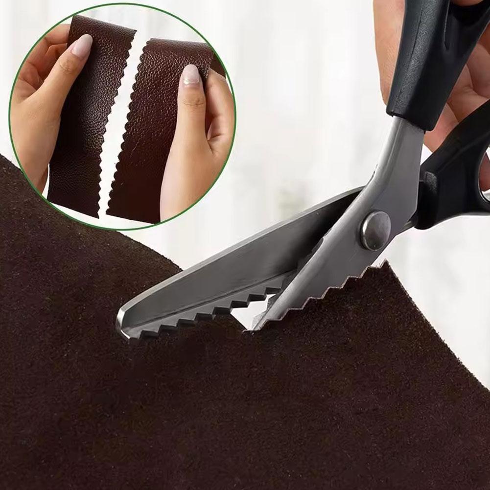 Stainless Steel Pinking Scisso - Sewing Zigzag ulasan dan harga