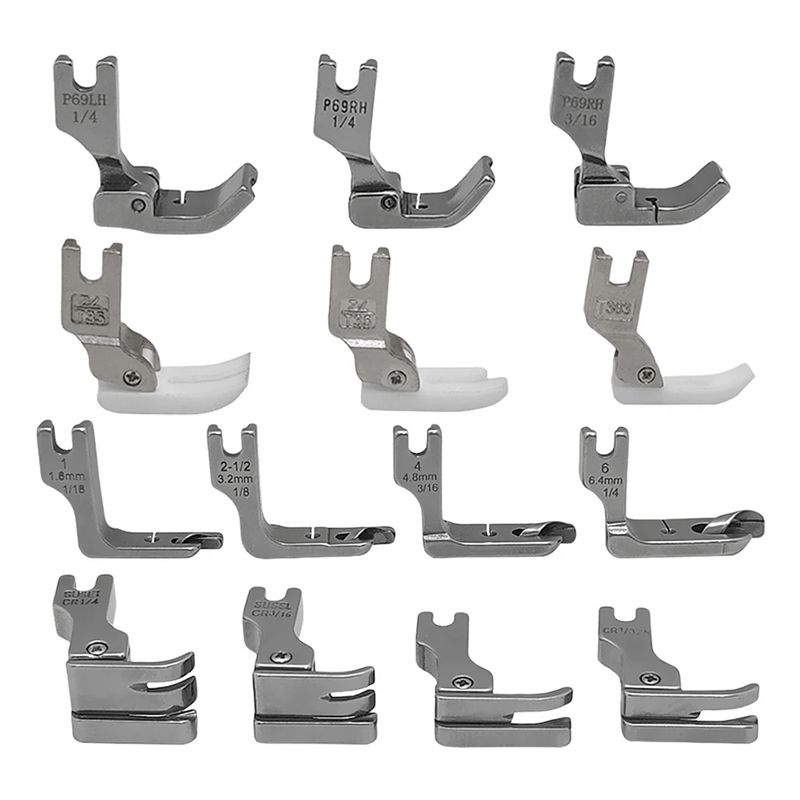 A84E-31 PCS Presser Foot Set 2 - Sewing Machine Fabric ulasan dan harga