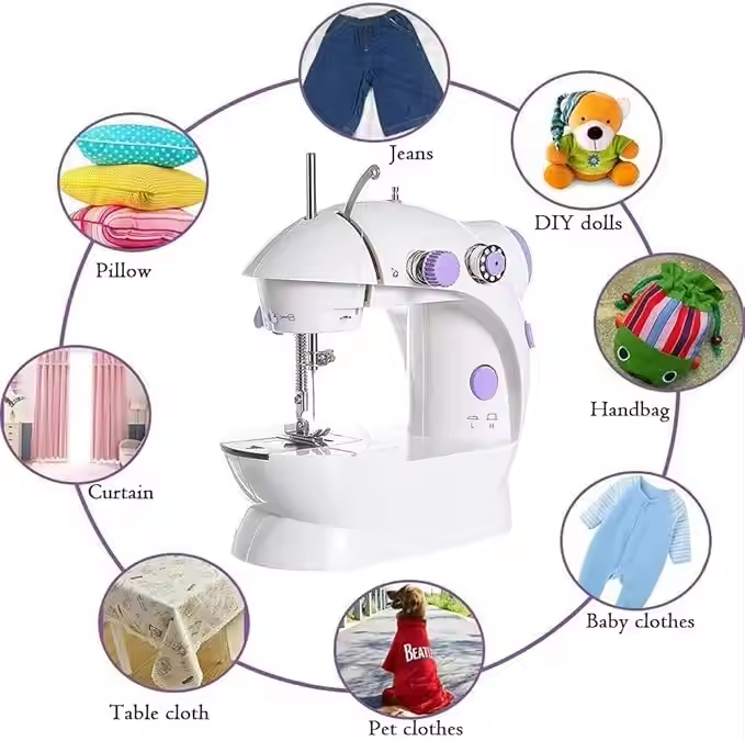 Mini Electric Domestic Home Us - Sewing In Textile Industry ulasan dan harga