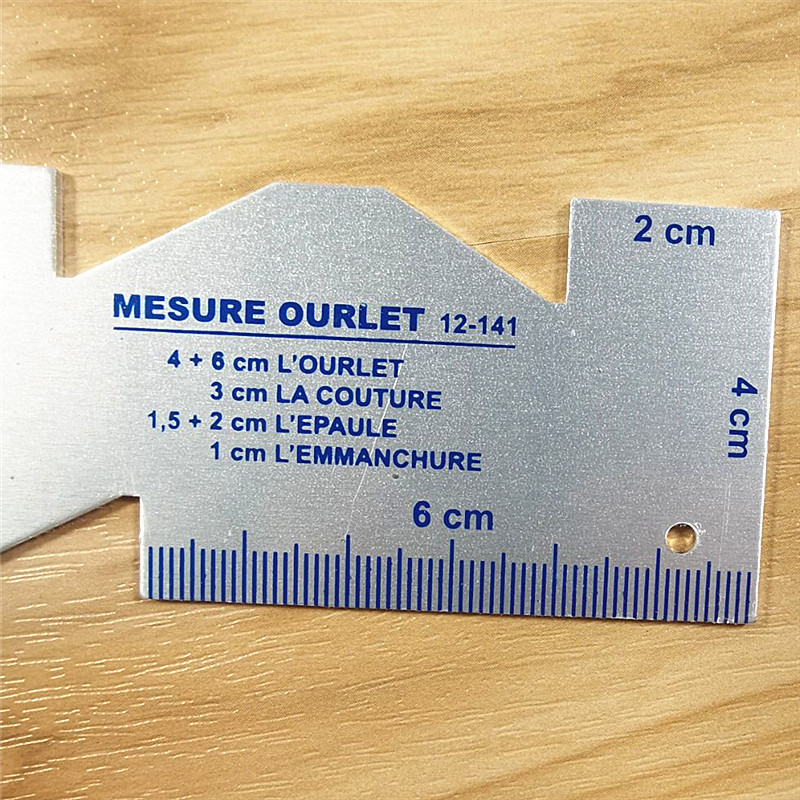 Precision Seam Measuring Gauge - Seam Gauge Metal ulasan dan harga