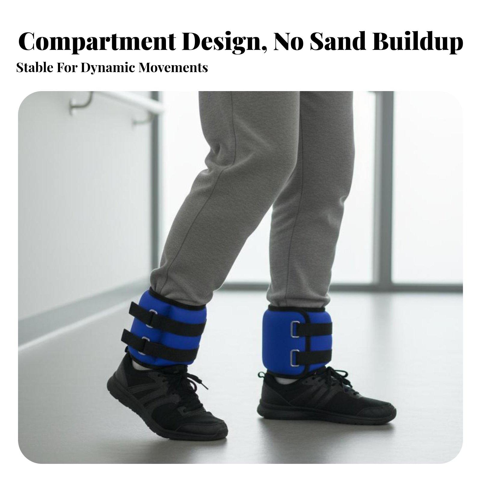 Leg Sandbag 1kg Ankle Weights  - Fabric Weight Set ulasan dan harga