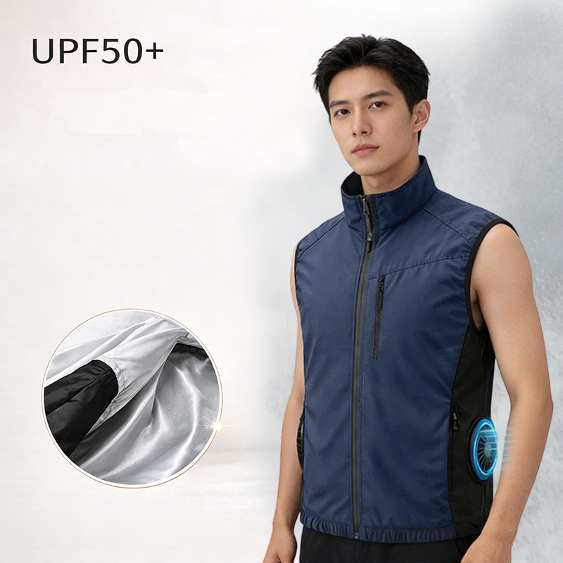 Summer Men'S Heatstroke Preven - Sewing Vest ulasan dan harga