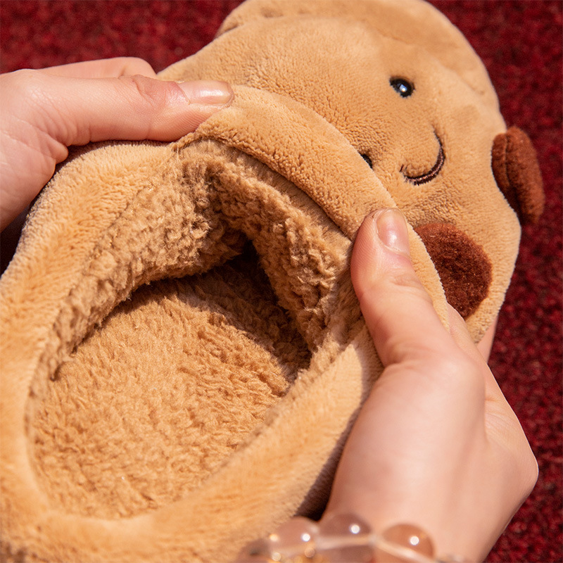 Cute Cartoon Fluffy Slippers F - Sewing House ulasan dan harga