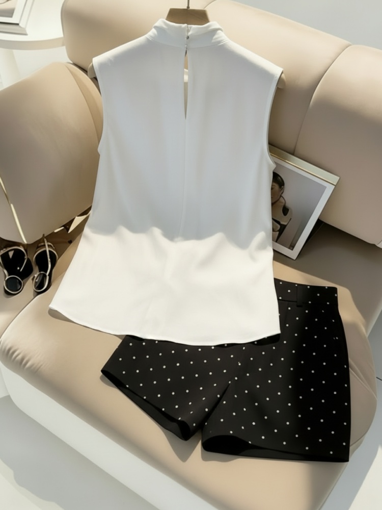 Old Money Tailored Shorts & Ve - Sewing Vest ulasan dan harga