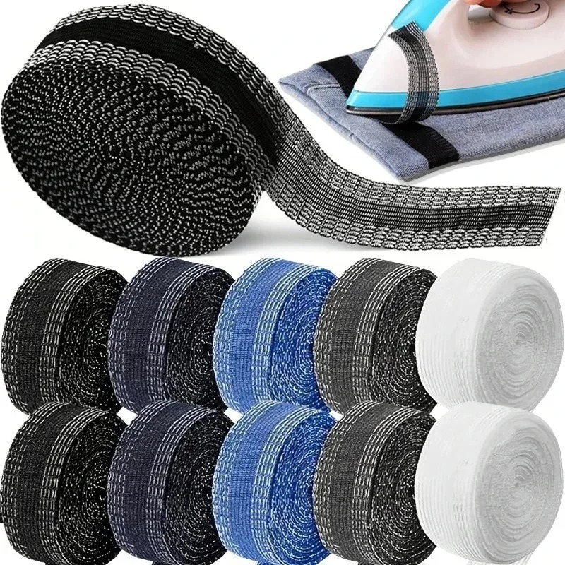 1-10M Self Adhesive Hem Clips  - Sewing Hemming ulasan dan harga