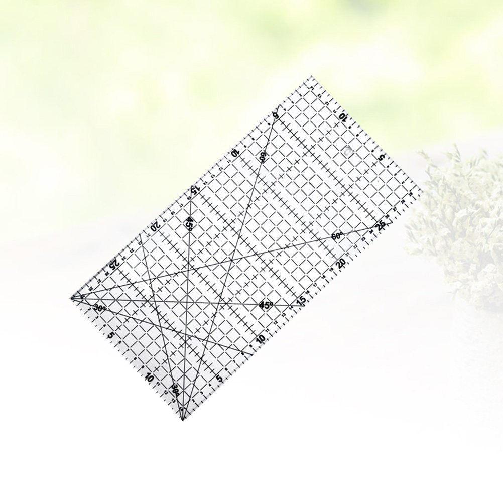 Sewing Ruler Straight Measurin - Sewing Hemming ulasan dan harga
