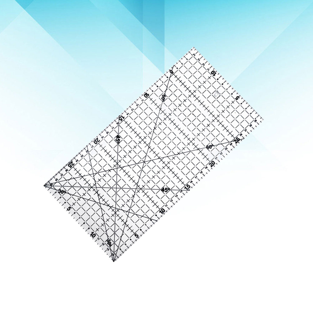 Sewing Ruler Straight Measurin - Sewing Hemming ulasan dan harga