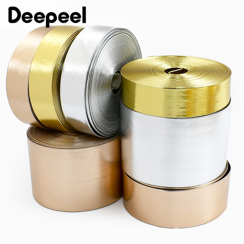 5M PU Leather Synthetic Webbin - Binding Tape Bias ulasan dan harga