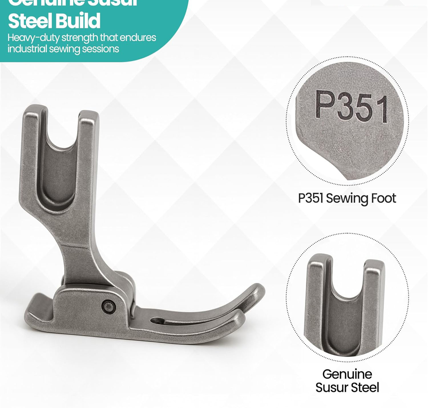 P351 Standard Presser Foot for - Sewing Machine Fabric ulasan dan harga